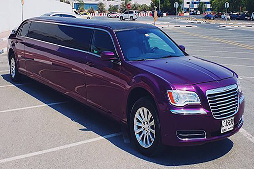 chrysler c300 vip limo dubai