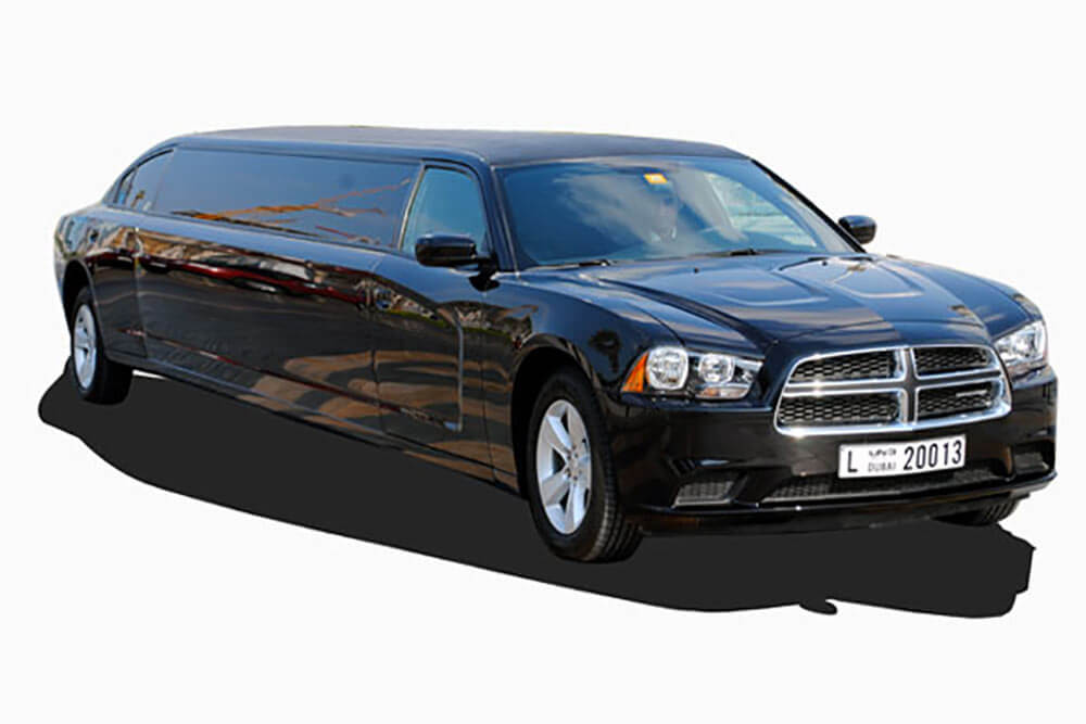dodge charger vip limo dubai
