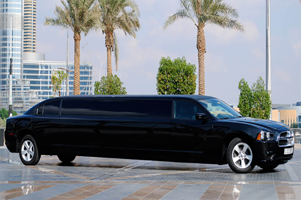 dodge charger vip limo dubai