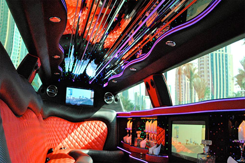 dodge charger vip limo dubai