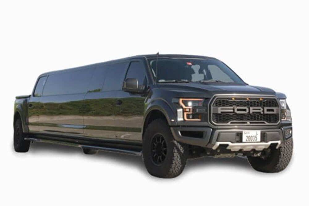 ford raptor vip limo dubai