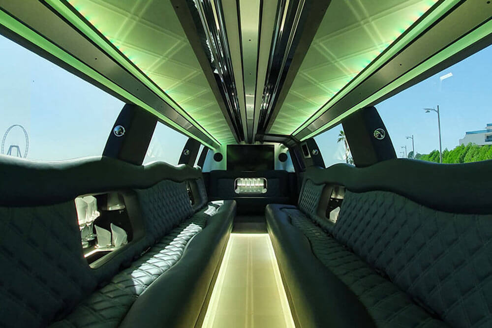 ford raptor vip limo dubai