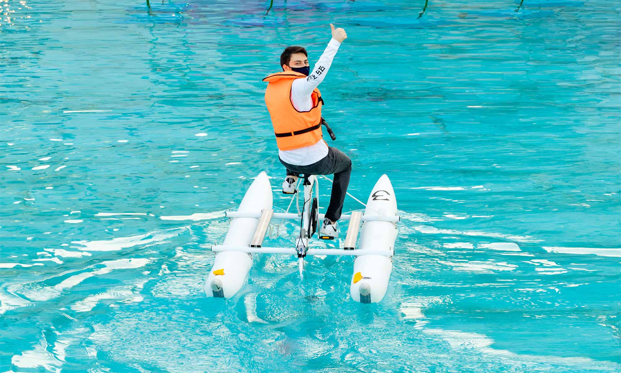 Dubai Fountain Water Bike Ride Water Activities Dubai 2024