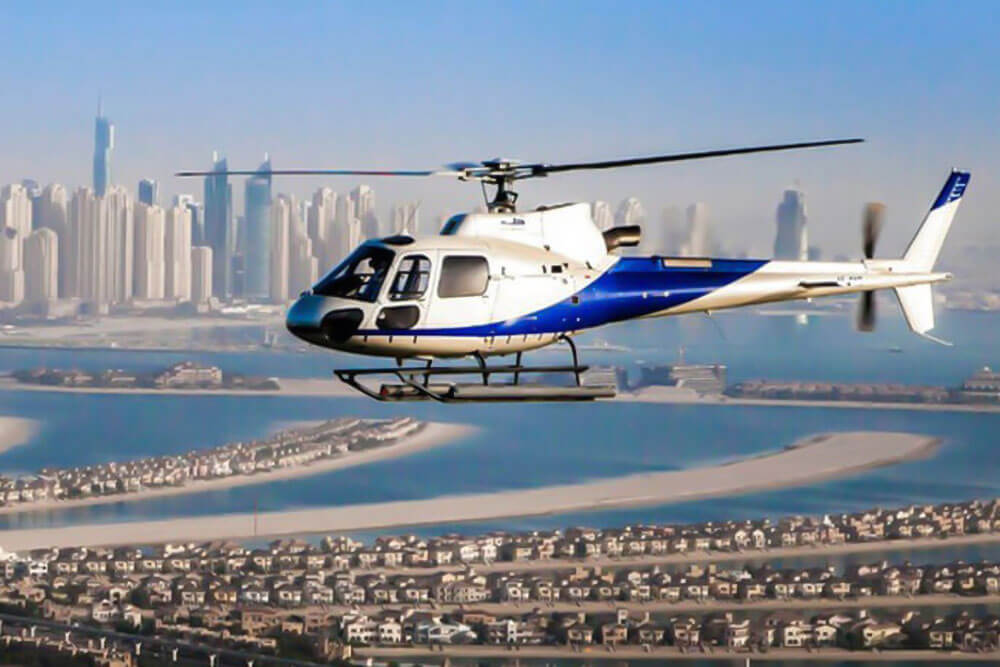 helicopter tour dubai