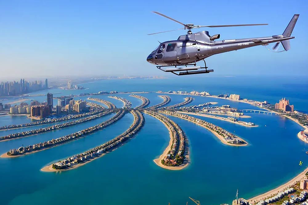 helicopter tour dubai