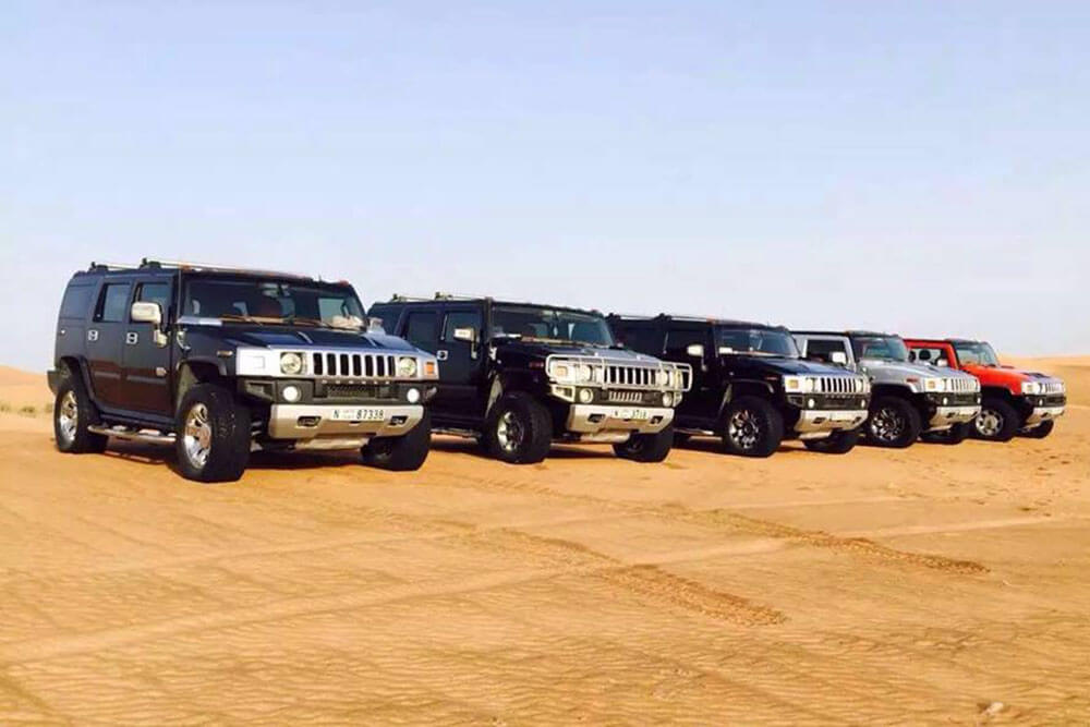 hummer desert safari dubai