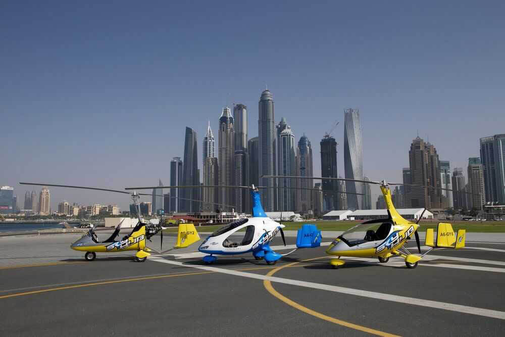 paramotor flight ride dubai