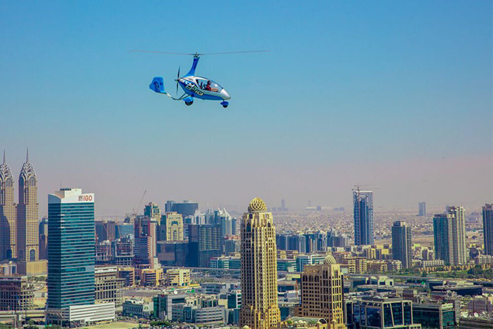 paramotor flight ride dubai