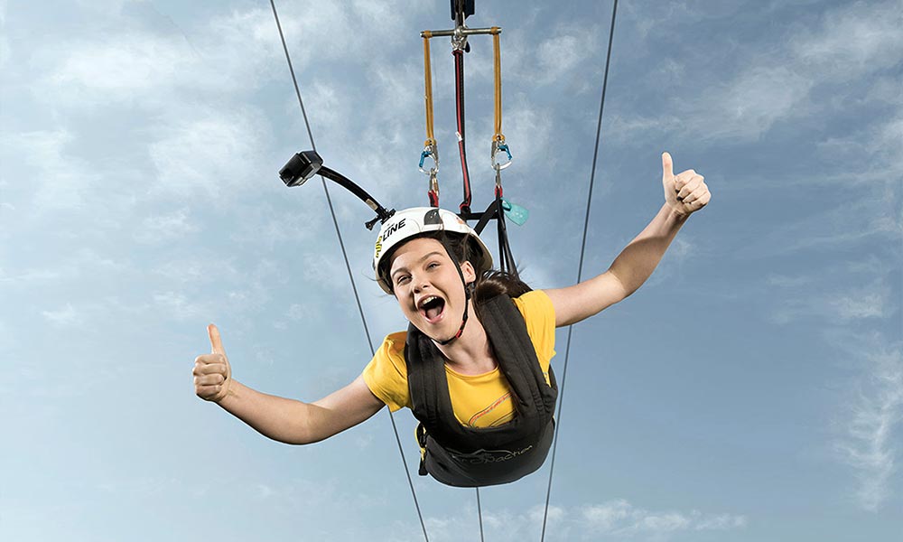 xline dubai marina zipline